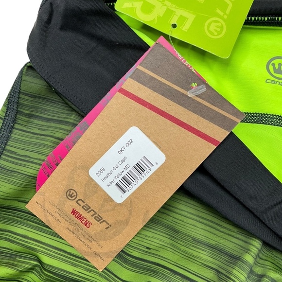 Canari Heather Gel Capri Cycling Leggings - Picture 7 of 12